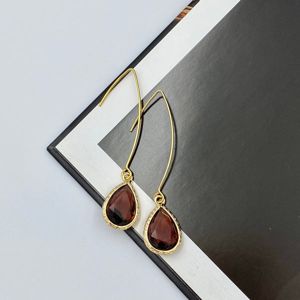 Top 150+ Chocolate Elegance Earrings: Rich & Warm Accents