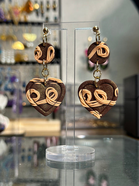 Top 150+ Chocolate Elegance Earrings: Rich & Warm Accents