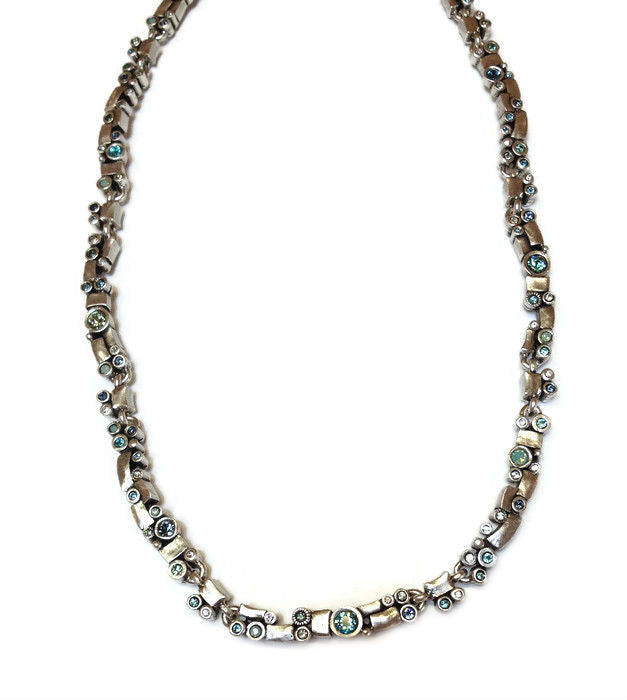 Patricia Locke Jewelry - Bandelier Necklace in Zephyr | SattvaGallery.com