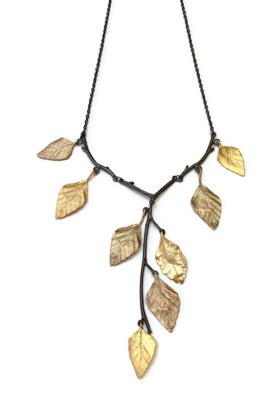 Silver Seasons by Michael Michaud - Autumn Birch Necklace