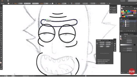 Rick And Morty Cartoon Drawing, HD Png Download , Transparent Png Image -  PNGitem