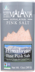HIMALANIA: Himalayan Fine Pink Salt, 13 oz - NATIERRA - Lunaflora 