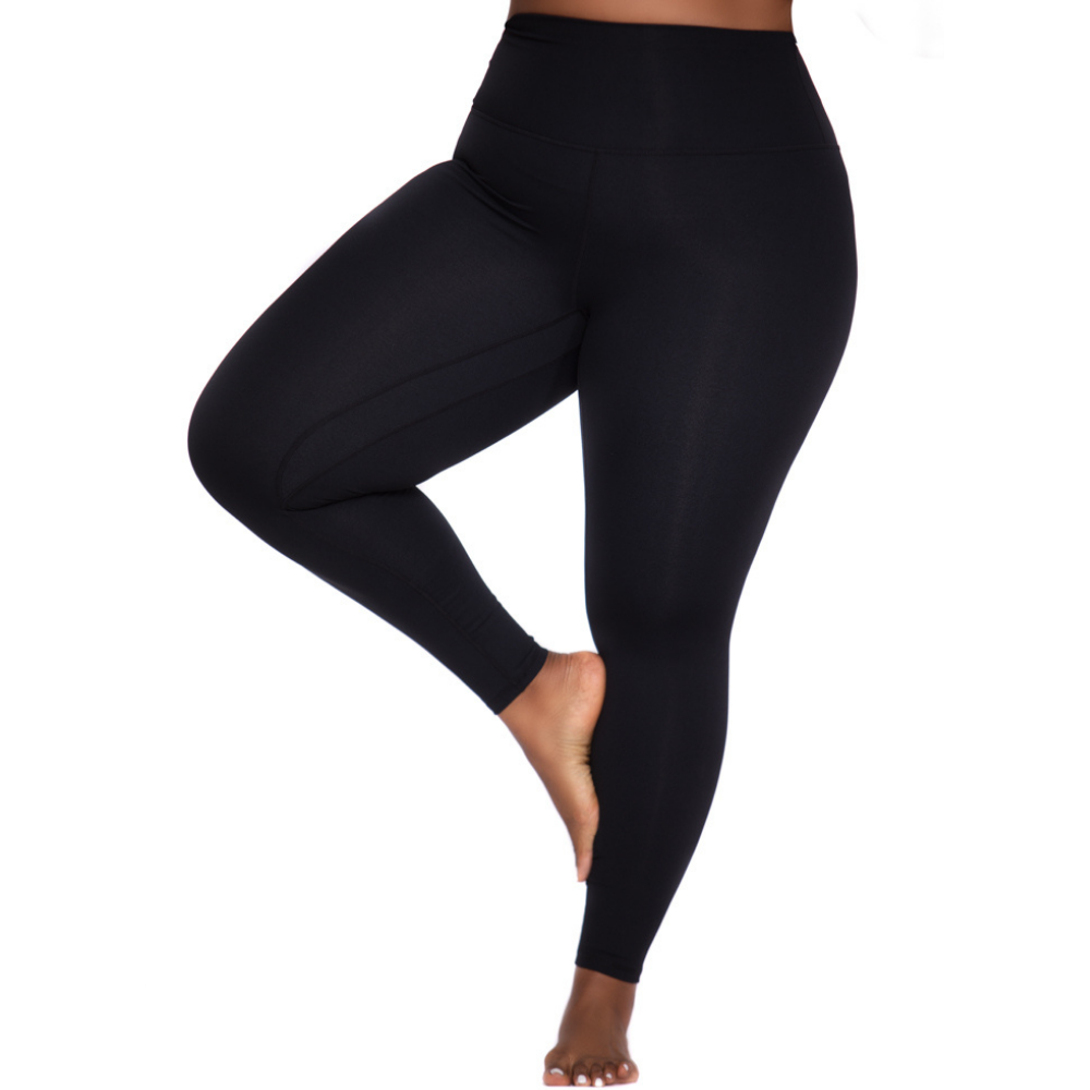 Empetua® High Waisted Shaping Leggings M Black NEW 42075