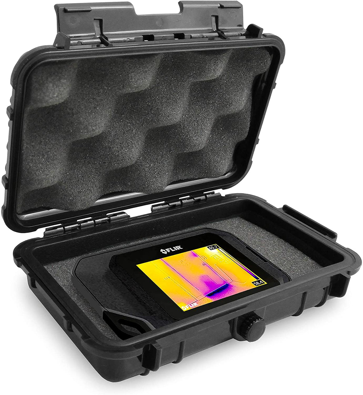 CASEMATIX Waterproof Case Compatible with FLIR C5 C2 C3 Thermal Imager .