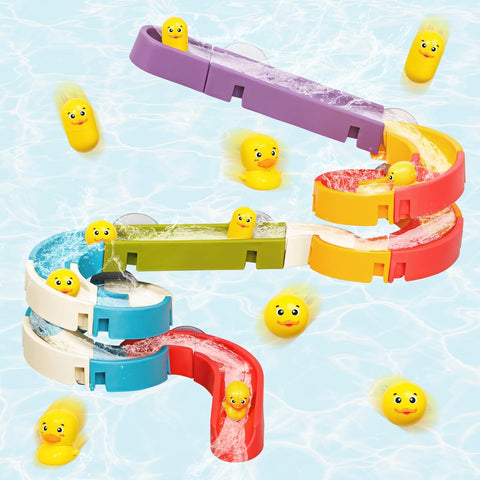 duck slide bath toy kids