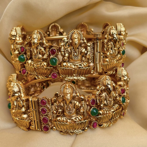 Buy online Devi Shakti Temple Bracelet from fashion jewellery for Women by  Silvermerc Designs for ₹1799 at 60% off | 2024 Limeroad.com