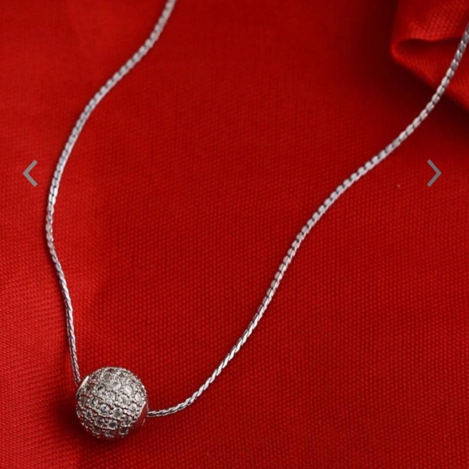 925 Sterling Silver Ball Bead Chain Necklace 2, 3, 4, 5, 6, 8 & 10 mm  Diameter | eBay