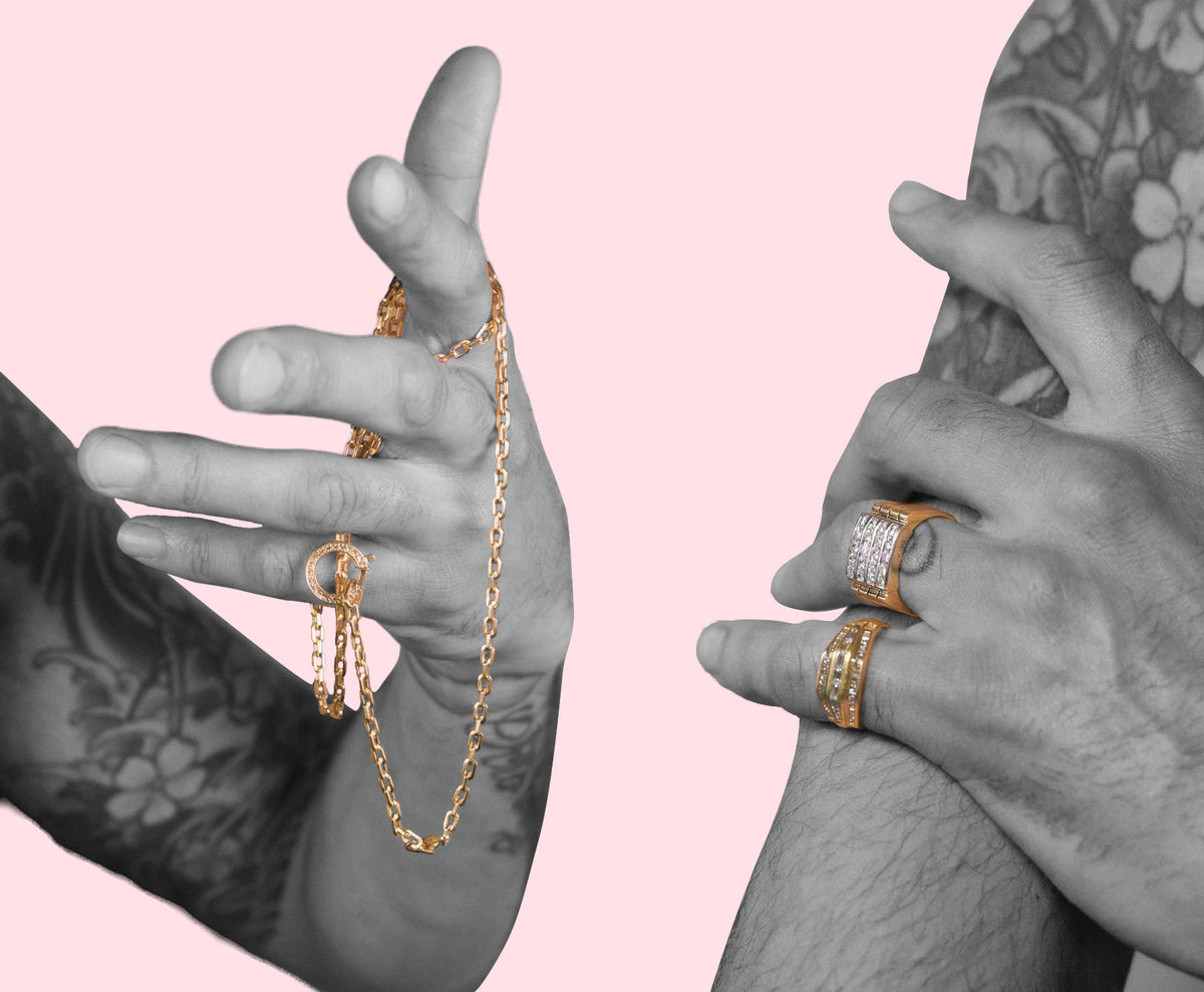 Latest men's jewellery trends for 2023 Lil Milan