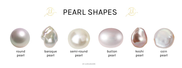 Pearls shape guide | Baroque pearl shape | Lil Milan – LIL Milan