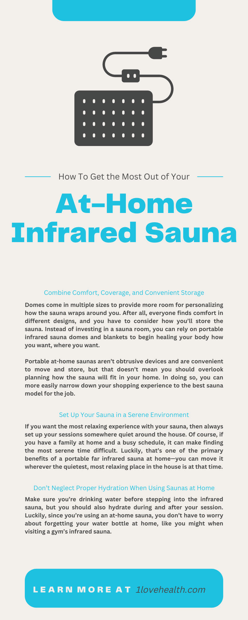 How To Get the Most Out of Your At-Home Infrared Sauna