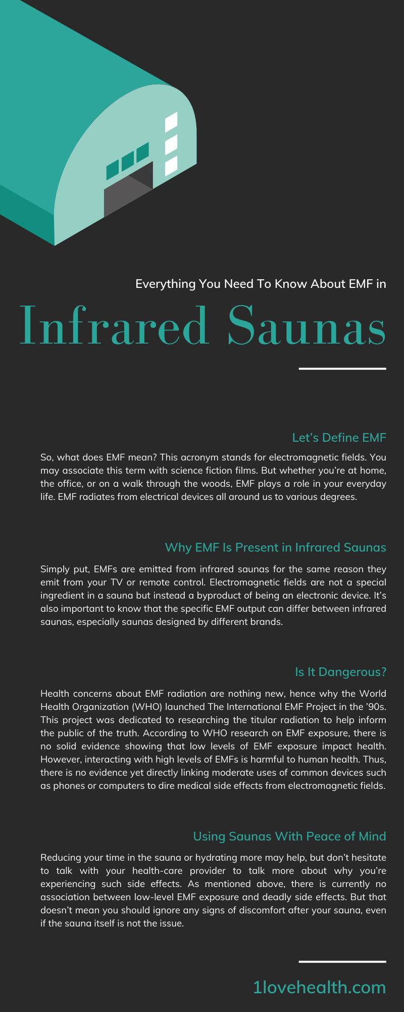 Everything You Need To Know About EMF in Infrared Saunas