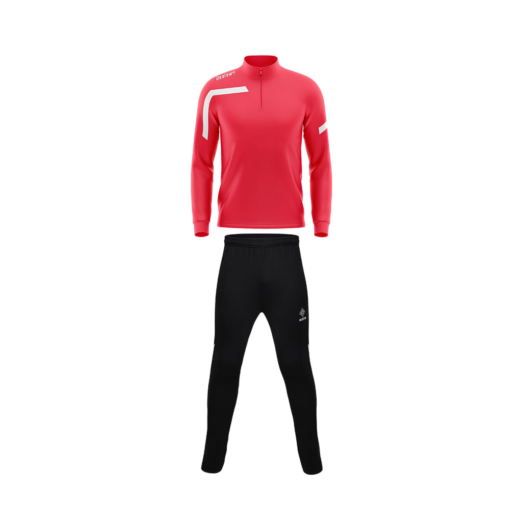 Cordoba Promo 1/4 Zip Training Tracksuit Red / white – Besteam Sport