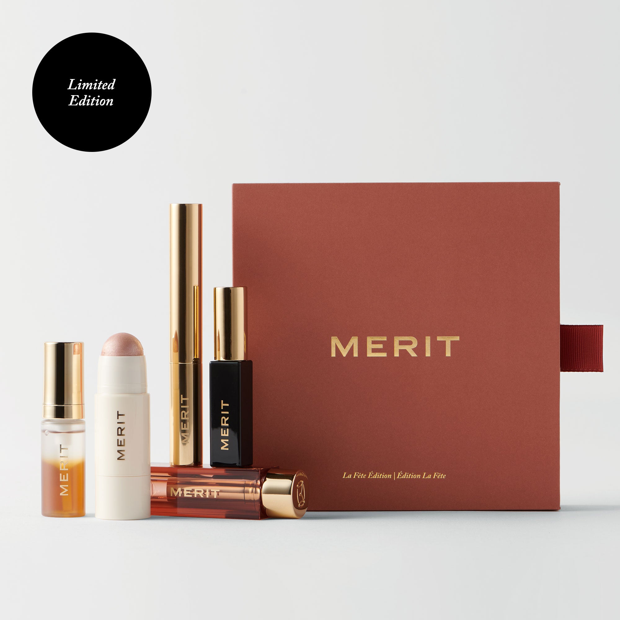 MERIT | Signature Lip Lightweight Lipstick-La Fete Edition