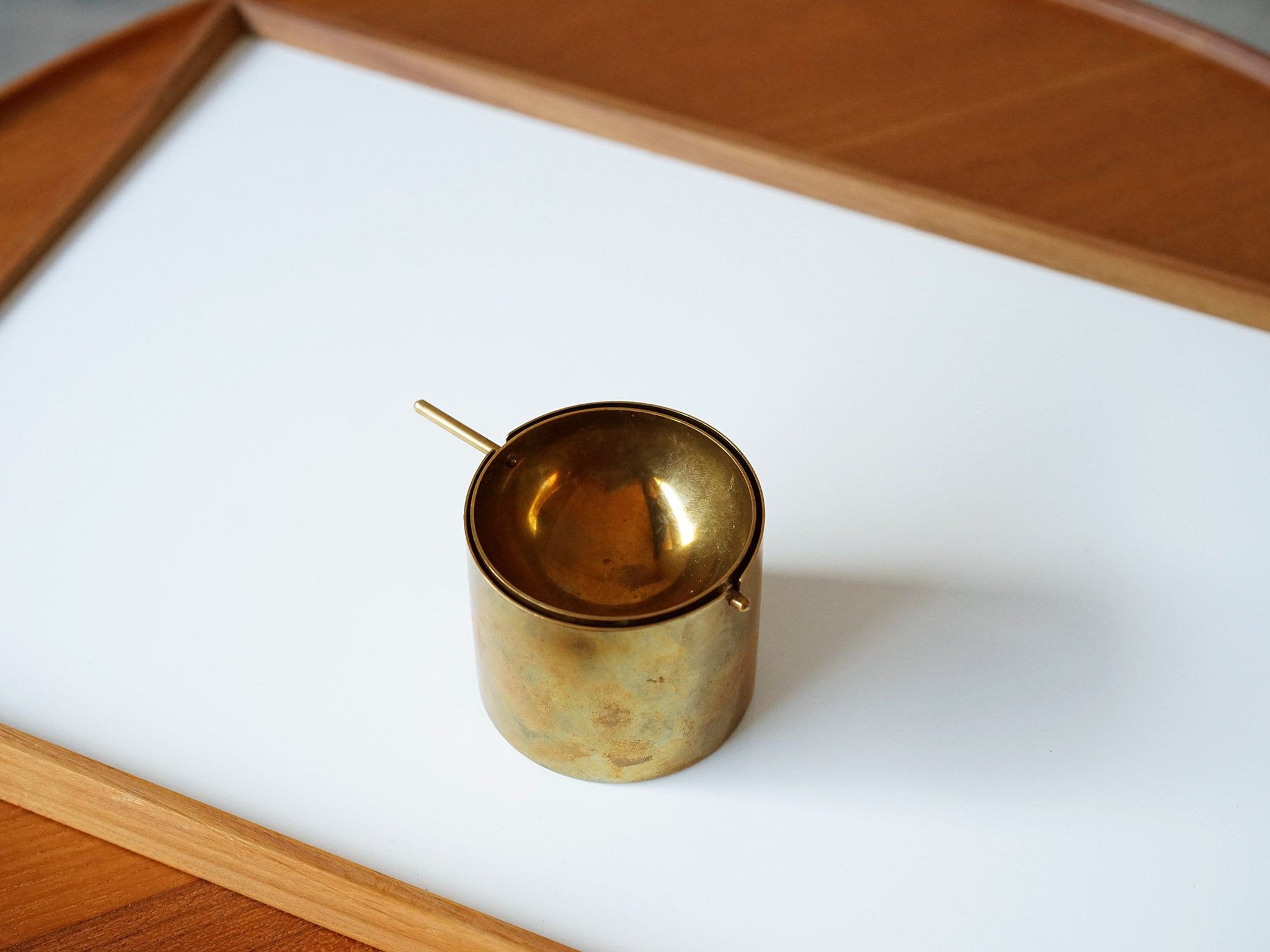 Arne Jacobsen Cylinda-line Brass ashtray アルネヤコブセン ビンテージ灰皿