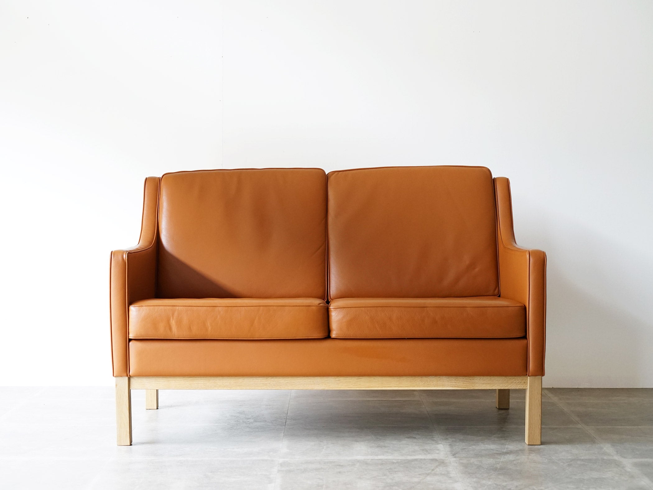 Erik Wørts Model L601 Sofa エリックウォルツ レザーのソファ 二人がけ 北欧ソファ