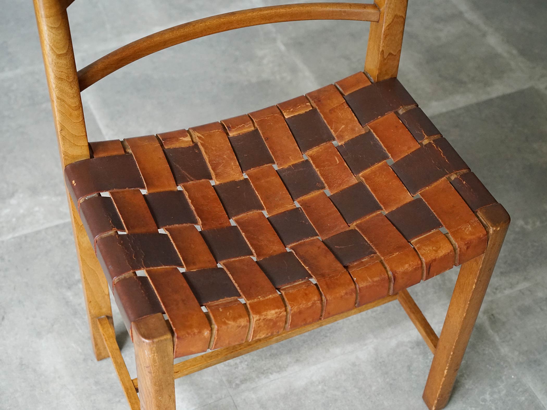 マグナス ステフェンセン北欧デザインチェア ビンテージ Magnus L Stephensen Chair leather