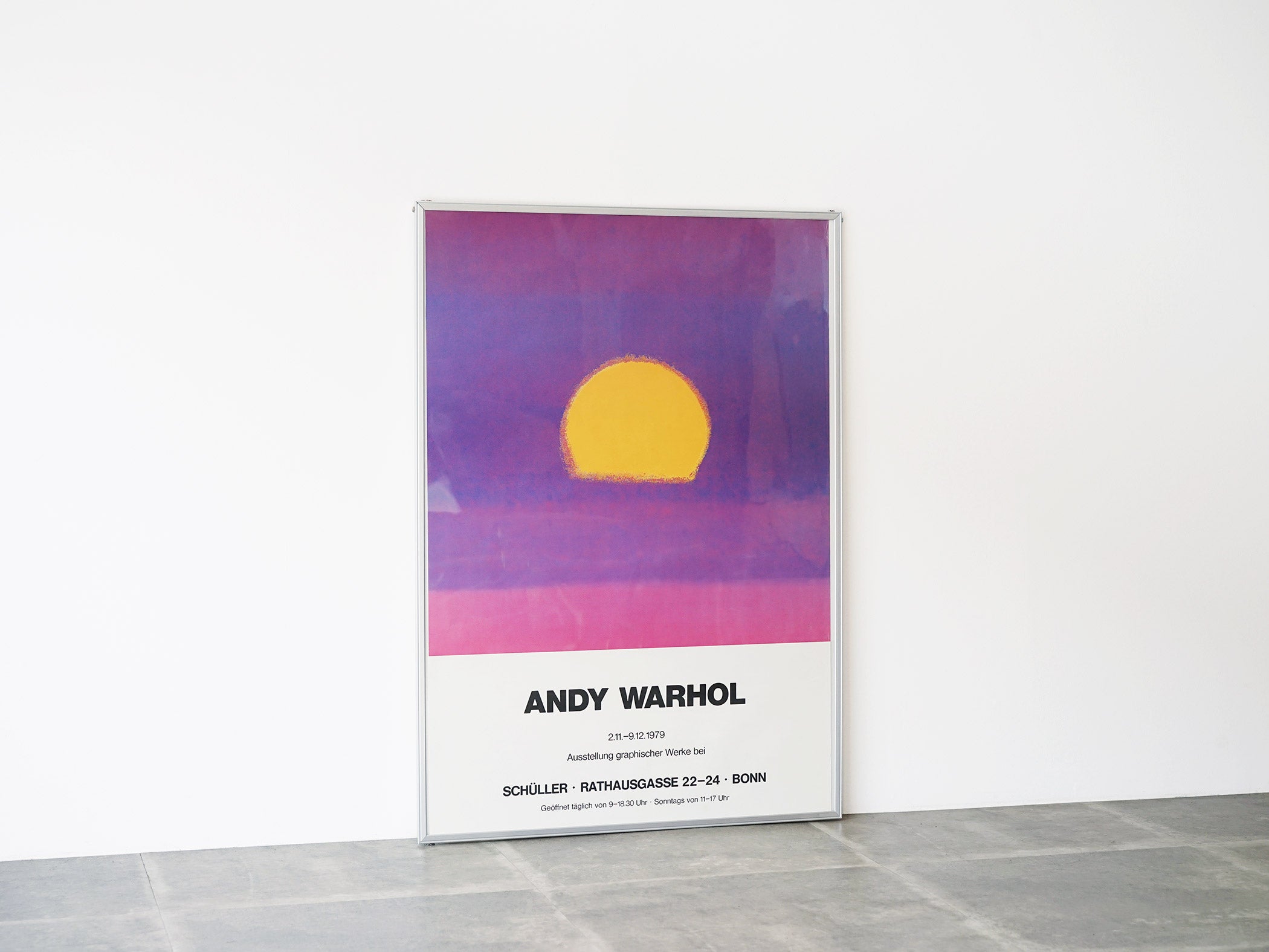 Andy Warhol（アンディ・ウォーホル）SUNSET サンセット 展示会