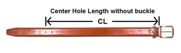 Size Guide Belts Mens