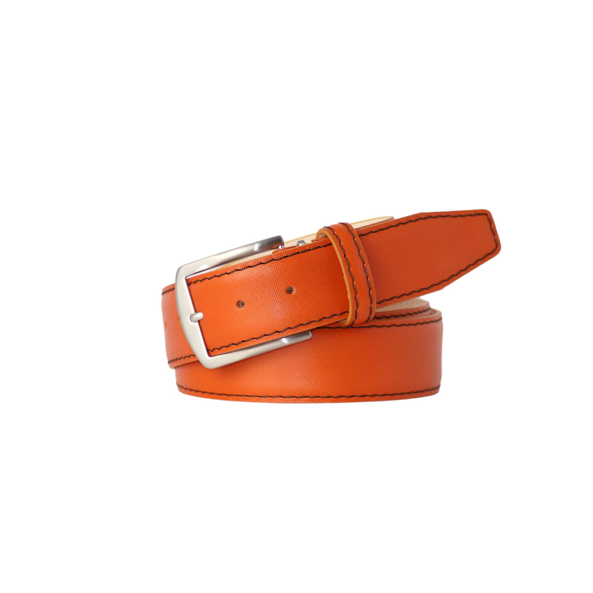 Blue Designer Belt | Leather Belts | Roger Ximenez Orange / 32 / 35mm