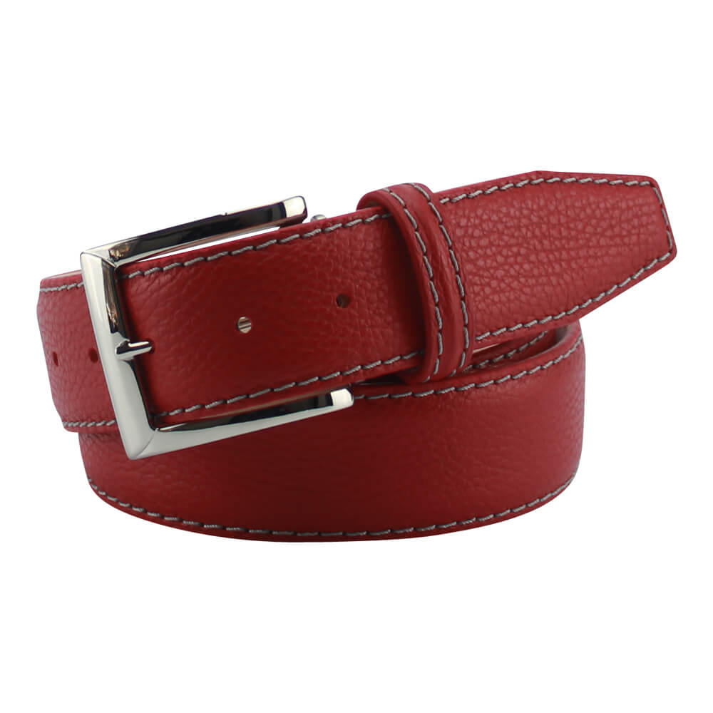 Navy Crocodile Leather Belt | Mens Leather Goods | Roger Ximenez 32 / 40mm / Navy