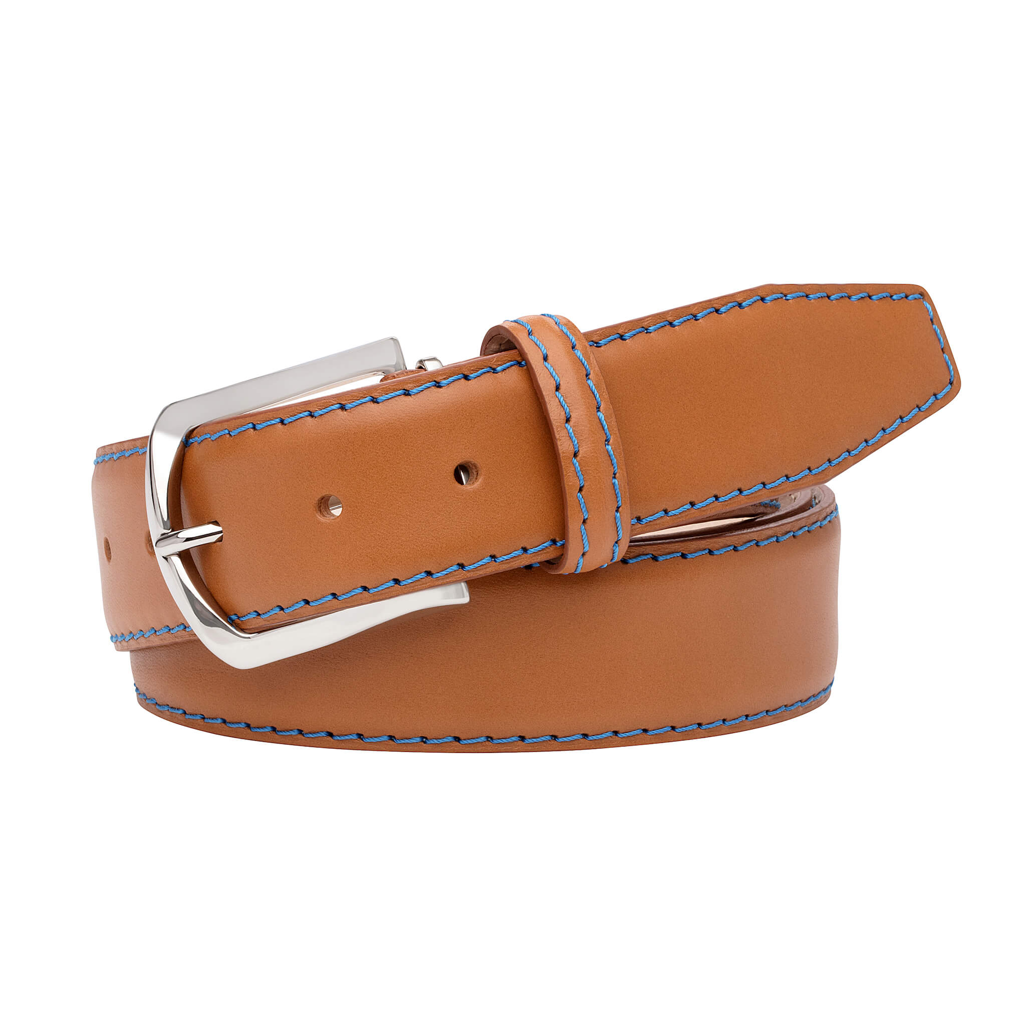 Cuero Smooth Italian Calf Leather Belt