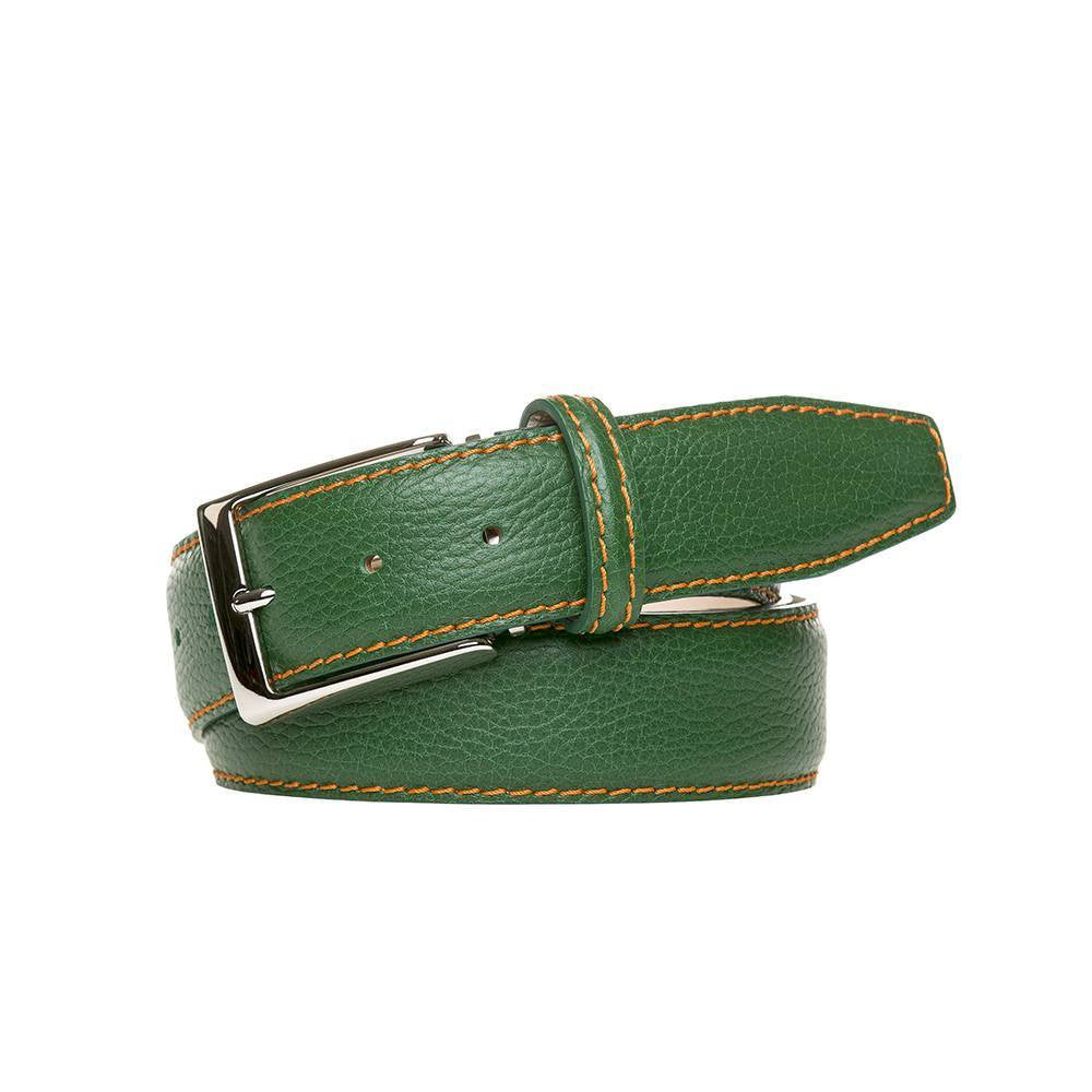 Buy LOUIS STITCH Men's Lime Green Italian Suede Leather Belt Handcrafted  American Style Waist Strap with Glossy Buckle Premium Casual Belts for Men  1.5 Inch (38mm) (Size-34) (SUPL) at