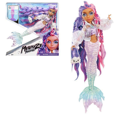 Mermaze Mermaidz™ Color Change Shellnelle™ Mermaid Fashion Doll