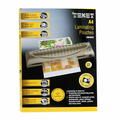 Edusell Malta - A4 laminating sheets (75+75 microns) Ref 9324 Eur 12.50 A3  Laminating pouches Ref 9363 Eur 26.00 A5 laminating pouches Eur 7.55