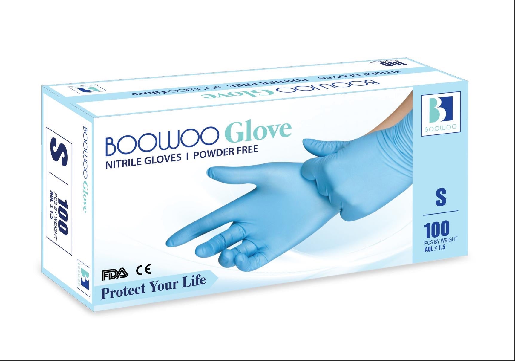 nitrile gloves material