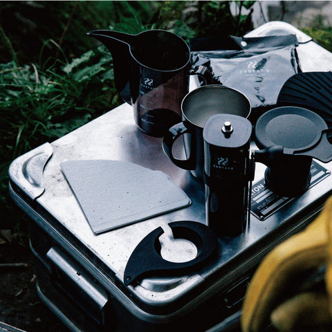 Outdoor coffee brew set