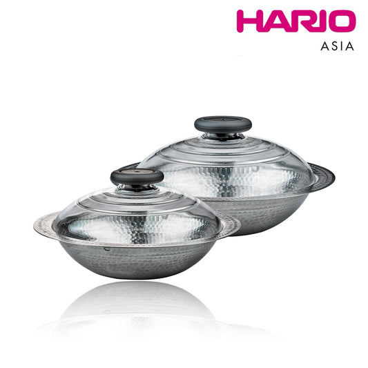Hario XRCP-1 Ippeya Heat-Resistant Glass, 0.5 - 1 Cup, Can See Contents in The Microwave, Easy Cooking, 10 Minutes, Home Rice, for Single Use