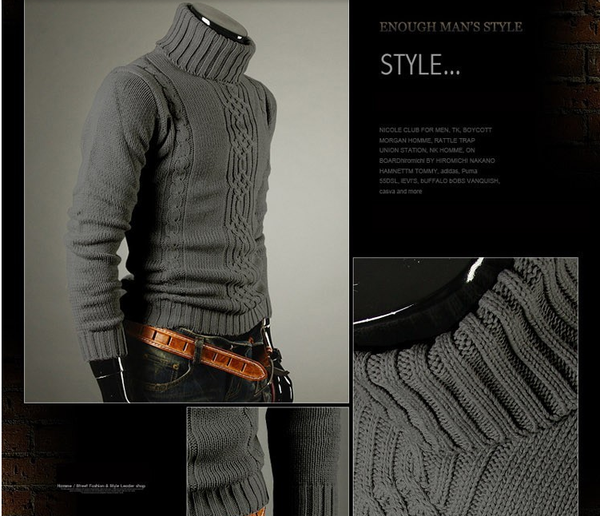 Casual Sweater Men Pullovers Plus Size Available – WILLSTYLE