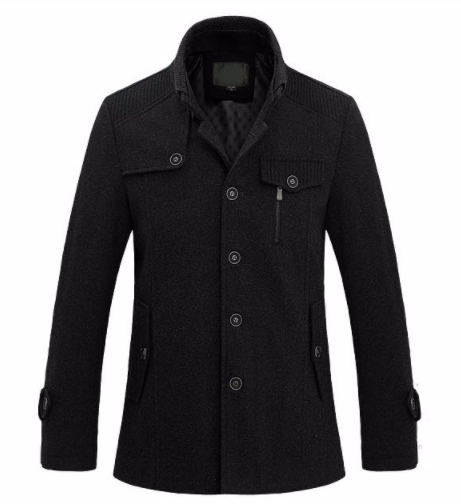 Brand Clothing Mens Wool & Blends Autumn Winter Cashmere Jacket – WILLSTYLE
