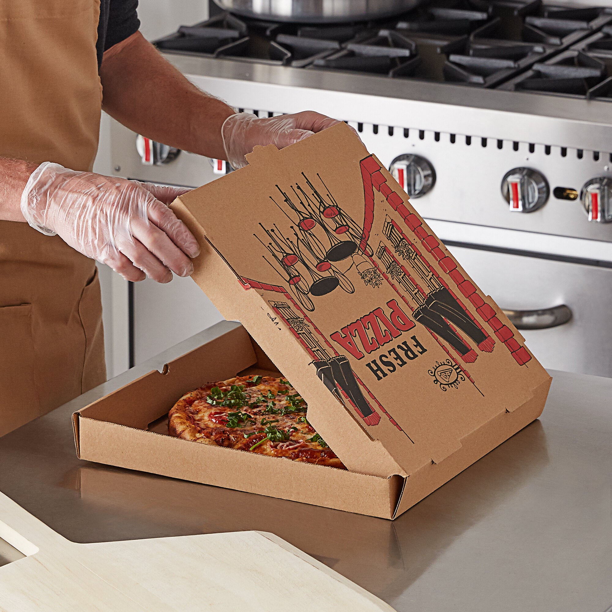 фото коробок пиццы