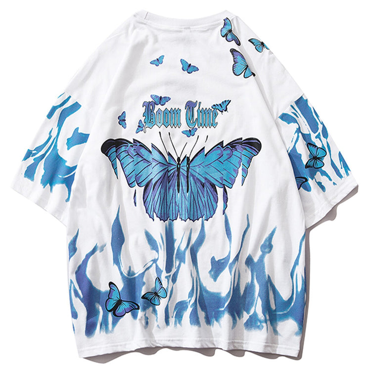 KS - YS Butterfly T-shirt Streetwear Brand Techwear Brand Top Streetwear Brand