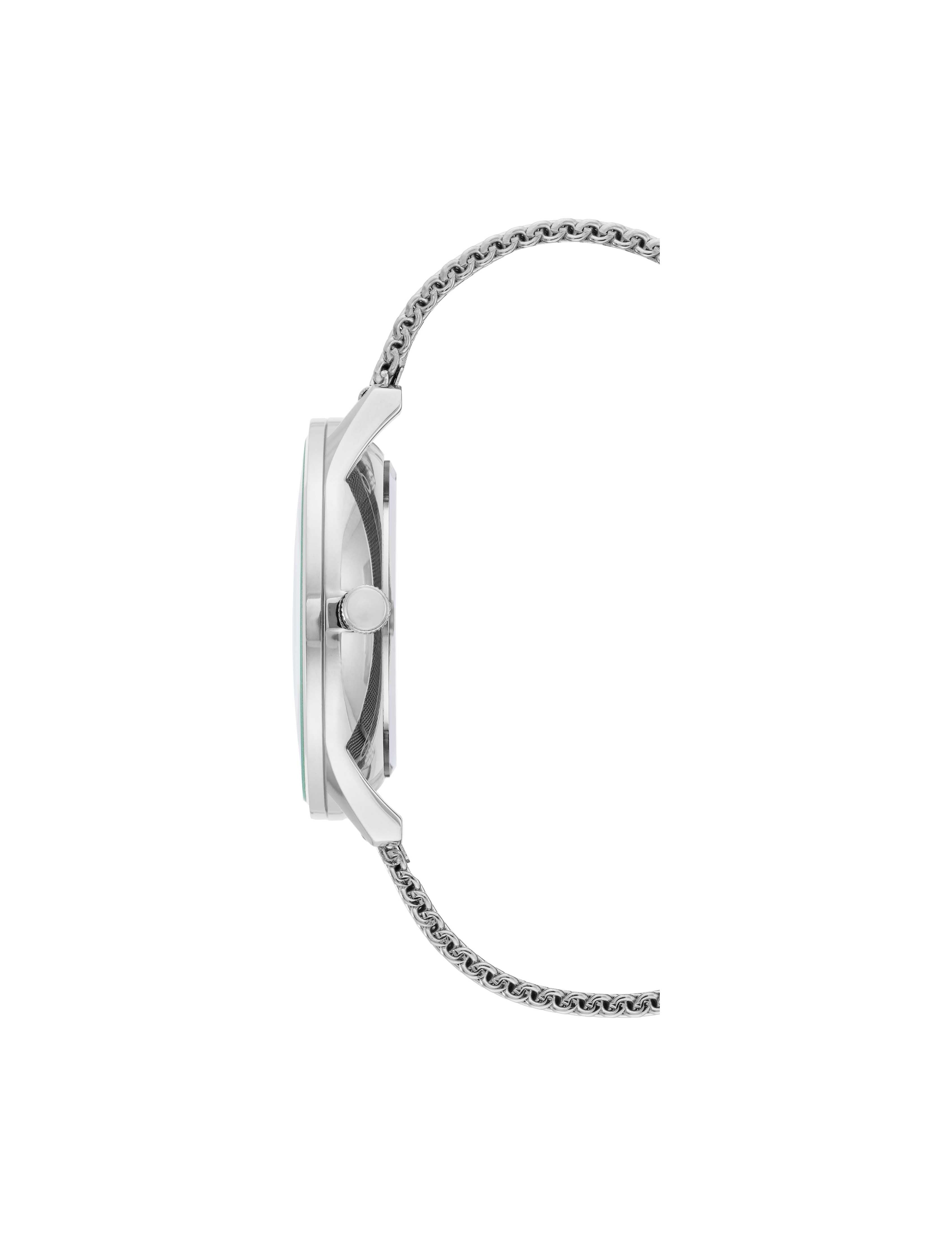 AG6182-09 Silver Stainless Steel Mesh Bracelet Watch by Antoneli for Women  - 1 Pc Watch - Walmart.com