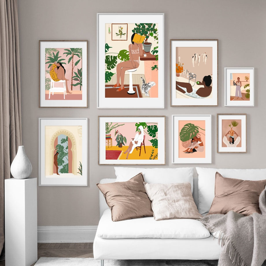 Black Girl Magic Canvas Wall Art Prints Roam To Roots