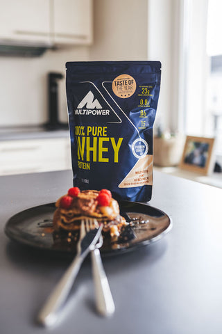 Whey are you waiting The basis of all supplements protein powder Multipower rice pudding cinnamon