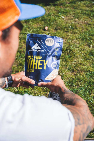 Whey are you waiting The basis of all supplements protein powder Multipower Shagel Butt