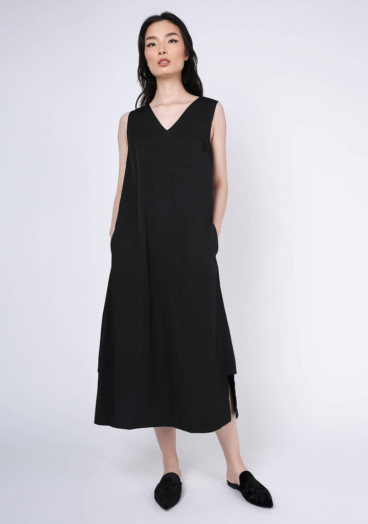 viscose midi dress