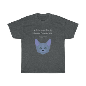 I Know What Love Is Unisex Heavy Cotton Tee