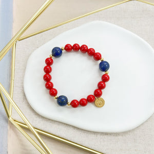 4B-1591G GD/ RED BR - Papillon PR