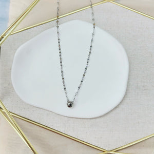 10N-907-18 SLV BALL NK - Papillon PR