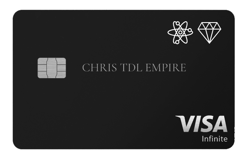 Chris TDL Visa Infinite Black Card