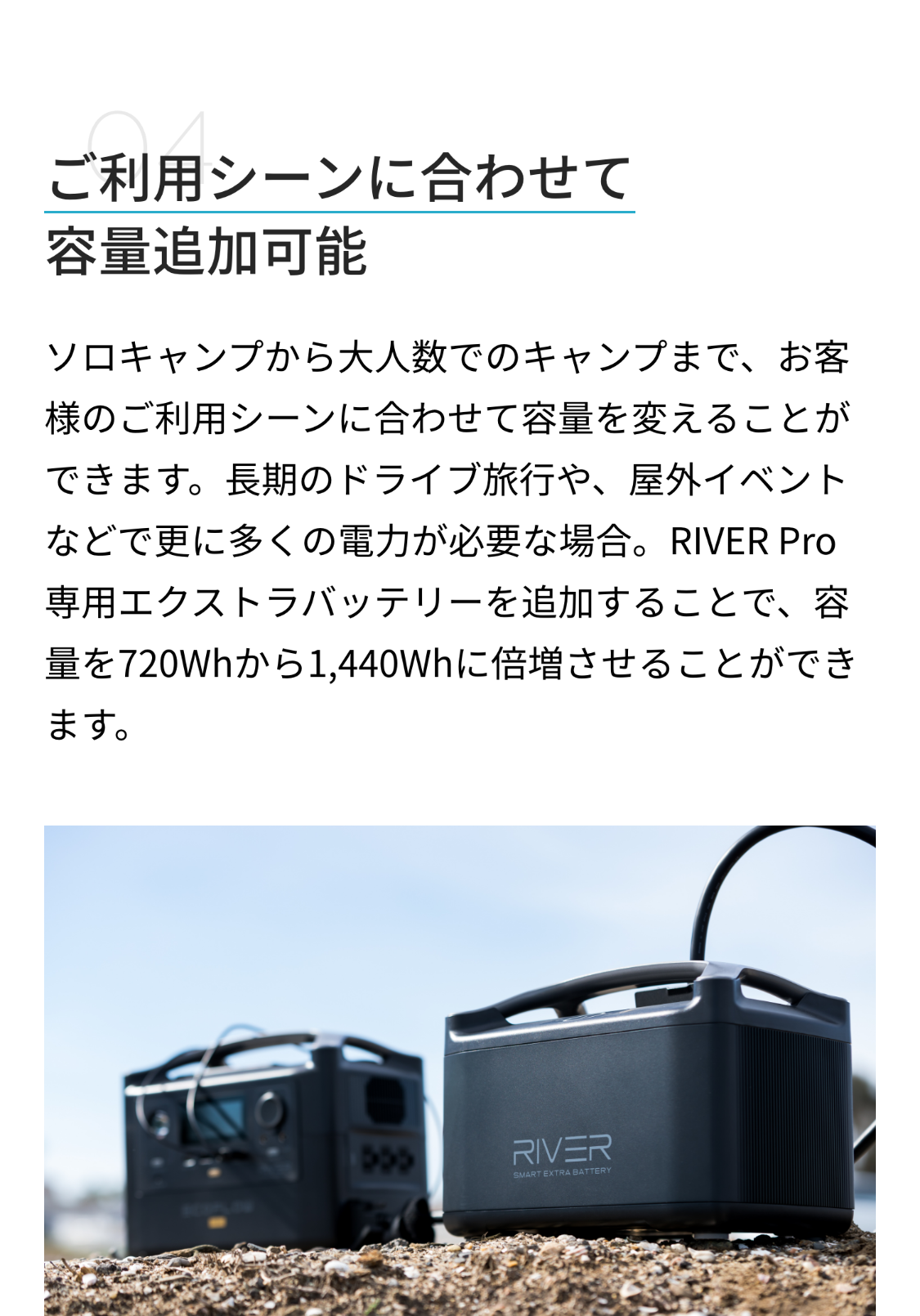 エコフロー　リバープロ　EcoFlow RIVER Pro  720Wh