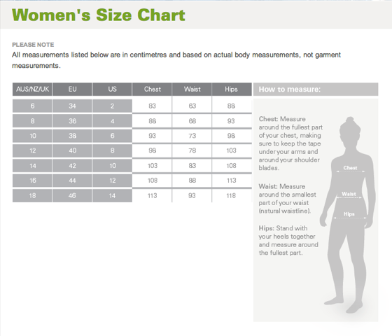 Sizing Guide