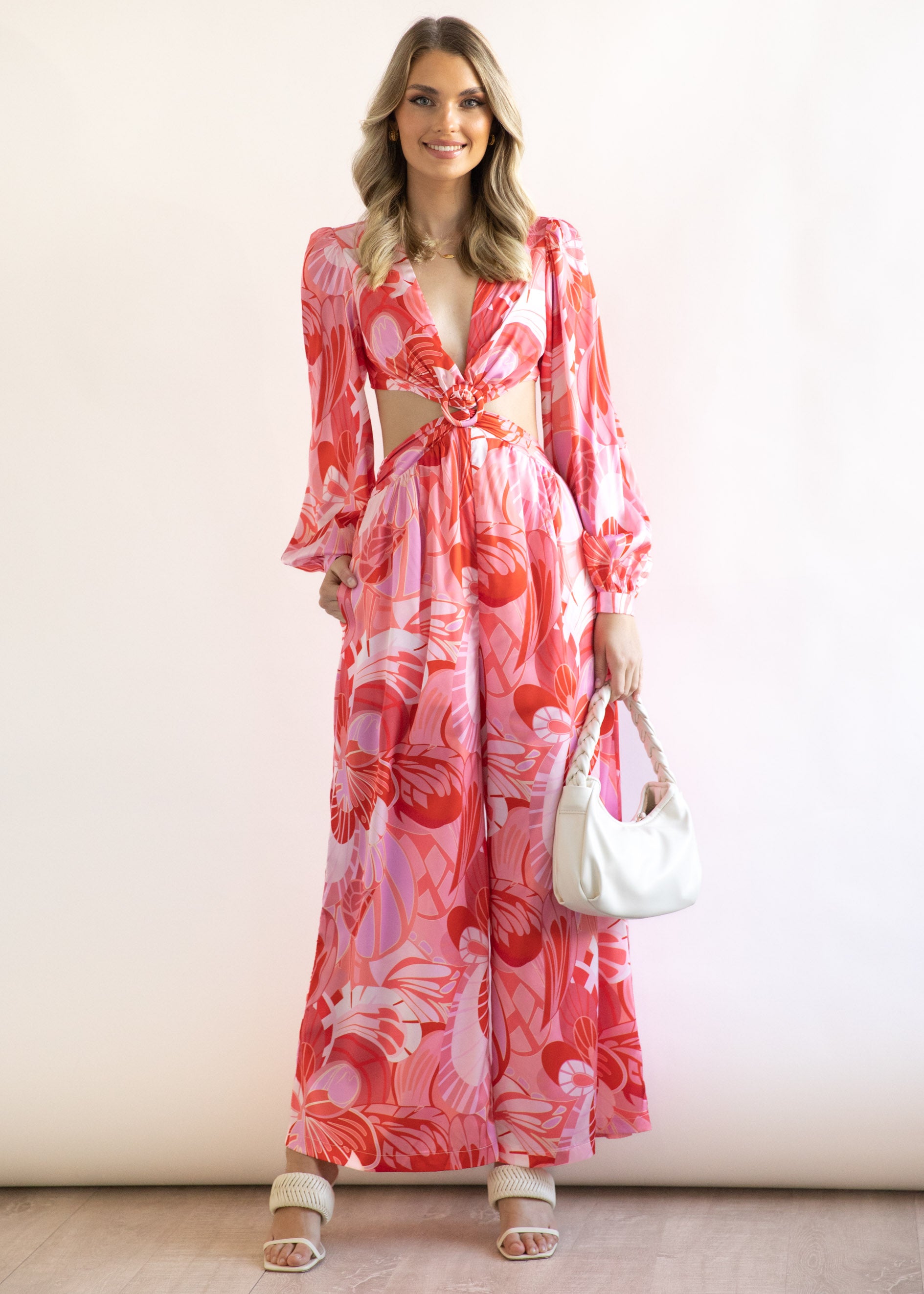 Orlace Pantsuit - Blush Floral