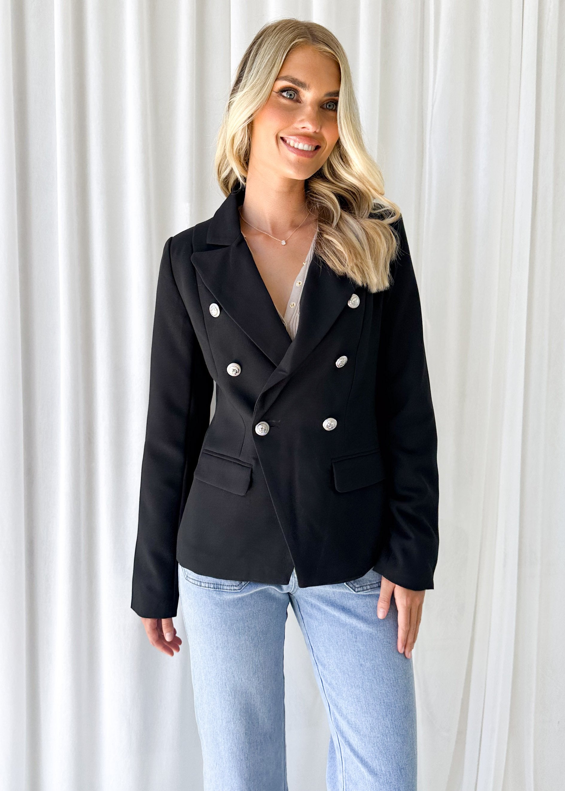 Kendra Blazer - Black