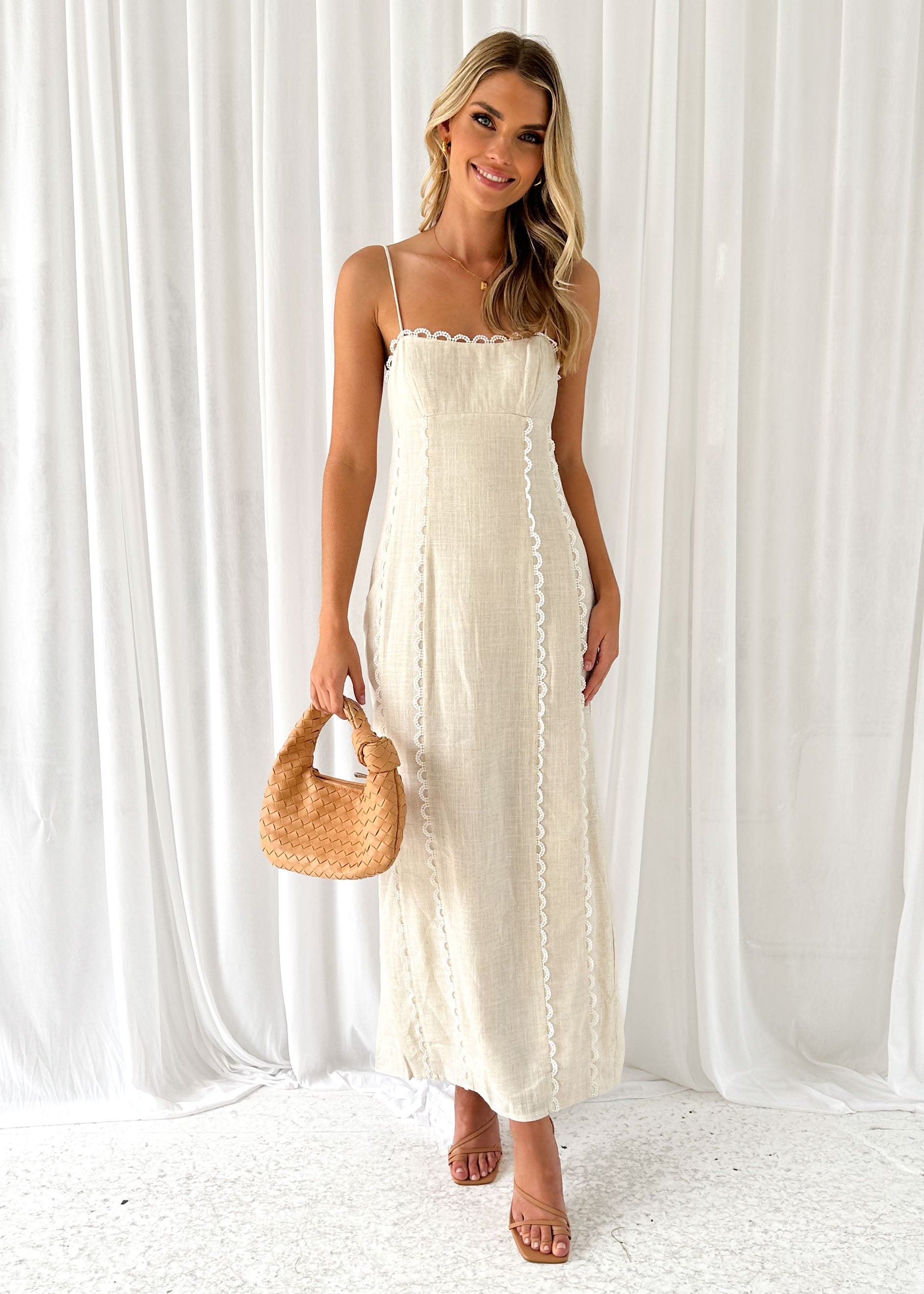 Maylor Maxi Dress - Beige