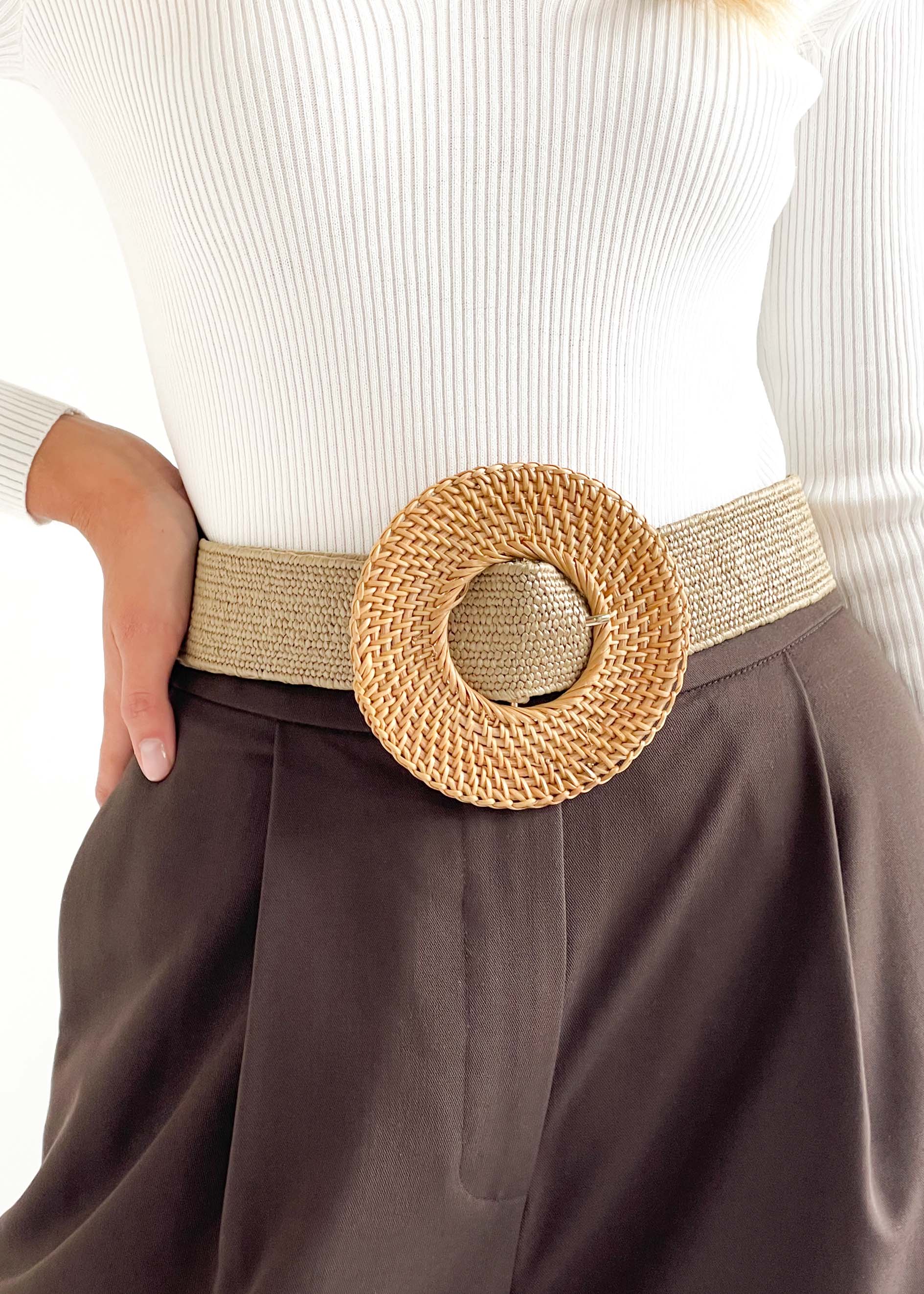 Boho Lover Belt - Natural